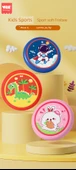 Yumuşak Dönme Özellikli UFO Frisbee Oyunu - Küçük Beyaz Tavşan - 20cm - 7