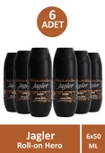 Jagler Roll-On Hero Erkek 50 ml 6 Adet - 1
