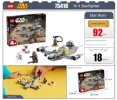 Star Wars Captain Rex Y-Wing Mini Fighter Yapı Blokları Seti - 99 Parça - 12