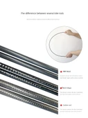 Yelken Direği Destek Aksesuarı - 4mm kalınlık - 120cm uzunluk - 1 reçineli çubuk - 3