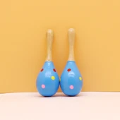 Bebek Kum Tokmağı - Küçük Mavi 11.5cm Çift - 1