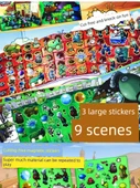 Bitkiler ve Zombiler Magnetik Bulmaca Sessiz Kitap - Güneşli Gölet - 7