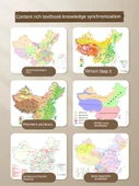 Manyetik Dünya Haritası Bulmacası - Orta Harita Seti (Çin + Dünya) - 4