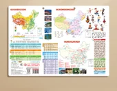 Manyetik Dünya Haritası Bulmacası - Orta Harita Seti (Çin + Dünya) - 8