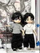 BJD Bebek İçin Bol Tişört - Pembe - E217/8/Beiming 8/Beiming 12/Escaped Body/Ah Si 3.0/Fine Ma 8/Xiao Lei 8 - 5