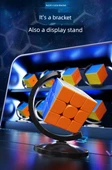 Globe Rubik's Küp Standı - 5.0cm - Siyah - İkinci Sıra - 11