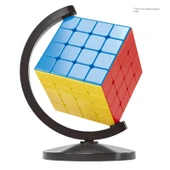 Globe Rubik's Küp Standı - 5.8cm - Siyah - Dördüncü Sıra - 1