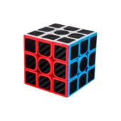 Karbon Fiber Üçüncü Sıra Rubik Küpü - Tek Paket - 1