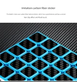 Karbon Fiber Üçüncü Sıra Rubik Küpü - Tek Paket - 8
