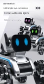 Sekiz Tekerlekli Akrobatik Köpek Robot Oyuncak - Geliştirilmiş Çift Güç - Kumanda + Jest Kumandası - 11
