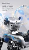 Sekiz Tekerlekli Akrobatik Köpek Robot Oyuncak - Geliştirilmiş Çift Güç - Kumanda + Jest Kumandası - 12