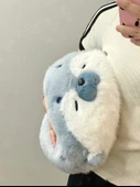 Fok Peluş Yastık - Kahverengi Yatar Fok 40cm - 12