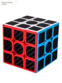 Karbon Fiber Üçüncü Sıra Rubik Küpü - Tek Paket - 3