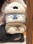Fok Peluş Yastık - Kahverengi Yatar Fok 40cm - 10