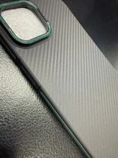 İphone 13 -14 uyumlu  Karbon  Premium Slim Kapak - 3