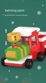 Noel Mini Mikro Parçalı Yapı Blokları - 8613-7 İkram Araba 188 Parça - 8