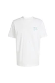adidas Erkek  Beyaz  T-shirt GRAPHIC TEE KC4956 thumbnail 6