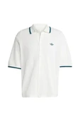 adidas Erkek  Beyaz  T-shirt KNITTED SHIRT KC3526 - 6
