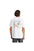 adidas Erkek  Beyaz  T-shirt GRAPHIC TEE KC4956 thumbnail 2