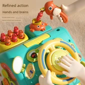 Montessori Altıgen Meşgul Ev Pil Versiyonu thumbnail 5