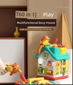 Montessori Altıgen Meşgul Ev Pil Versiyonu thumbnail 8