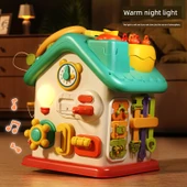 Montessori Altıgen Meşgul Ev Pil Versiyonu thumbnail 4