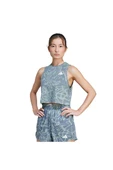 adidas Kadın  Yeşil  Atlet WE MIN AOP TANK JE6155 - 1