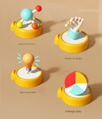 Montessori Altıgen Meşgul Ev Pil Versiyonu thumbnail 10