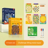 Çocuk Labirent Oyuncakları - 5-8 Yaş için 128 Sahne Labirenti (2 Kutulu: Ustalık + Zorluk) thumbnail 1