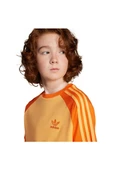 adidas Çocuk  Turuncu  T-shirt 3 STRIPE TEE JC7292 - 4