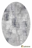 Merinos Halı Oval Halısı 160x230 Therapy 19114 030 Gri - 1