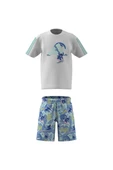 adidas Çocuk  Beyaz  Eşofman LK DY LS T SET JF3659 - 12