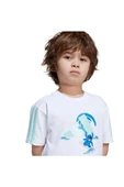adidas Çocuk  Beyaz  Eşofman LK DY LS T SET JF3659 - 5