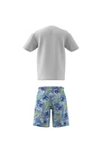 adidas Çocuk  Beyaz  Eşofman LK DY LS T SET JF3659 - 11