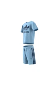 adidas Çocuk  Mavi  Eşofman SHORT TEE SET JC9160 - 11