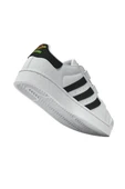 adidas Unisex Çocuk Beyaz Sneaker SUPERSTAR II CF C JI0091 - 11