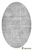 Merinos Halı Oval Halısı 160x230 Therapy 19116 030 Gri 160 x 230 cm - 1
