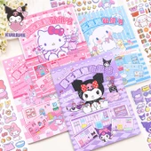 Sanrio Çocuklar Sessiz Kitap Baloncuk Çıkartma Kitabı - Culomi Konseri - 2