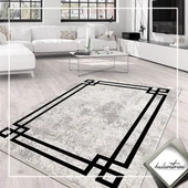 Merinos Halı Yolluk Halısı 100x200 Therapy 33260 090 Gri - 2