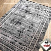 Merinos Halı Yolluk Halısı 80x150 Bamboo Lavi 34666 970 Siyah - 3