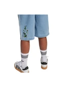 adidas Çocuk  Mavi  Şort DENIM GFX SHORT JZ9938 - 4
