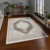 Merinos Halı Salon Halısı 200x290 Rodin 19769 080 Kahverengi Açık 200 x 290 cm - 2