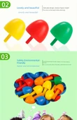 Mantar Tırnak Sanatı Bulmaca Pegboard Seti - 1688 Parça + 2 Sepet + 3 Tabak + Figür + 84 Harf - 11