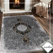 Merinos Halı Yolluk Halısı 100x200 Rodin 34672 093 Gri 100 x 200 cm - 2