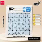 Üç Krallık Klotski Kaydırmalı Bulmaca Oyunu - Kronograf [5. Sıra] Mavi - 1