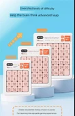 Üç Krallık Klotski Kaydırmalı Bulmaca Oyunu - Kronograf Versiyonu [6. Sıra] Pembe - 10