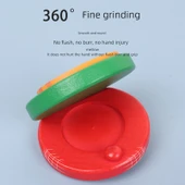 Ahşap Kastanyet - Turuncu (Kırmızı ve Mavi Plastik 10 Paket) - 6