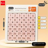 Üç Krallık Klotski Kaydırmalı Bulmaca Oyunu - Kronograf Versiyonu [6. Sıra] Pembe - 1