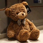 Peluş Ayı - Claire Ayı + 40cm Kırmızı Çanta Tavşan - 80cm - 2