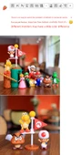 Super Mario Luigi Figür Seti - 4.5-6.5cm - 8 Sahne - 8